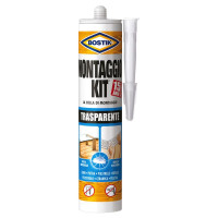 BOSTIK MONTAGGIO KIT TRASPARENTE CARTUCCIA 310 GR
