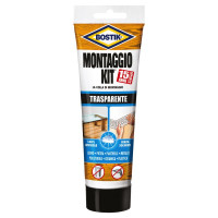 Bostik montaggio Kit Trasparente tubo da 210g