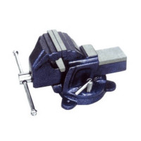 oreca- morsa da banco base girevole in ghisa mm100 5.8 kg 