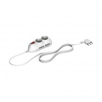 Multipresa 4x2p+t 2xschuko 16a con interruttore colore bianco Bticino 