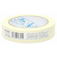 Geko Adesivo Di Mascheratura Protezione Vernice 25Mm X 50M 