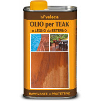 VELECA OLIO PER TEAK E LEGNI ESTERNO  FLACONE DA 500 ML