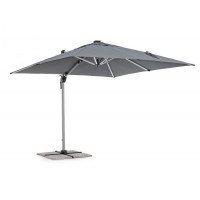 OMBRELLONE  TOP LUSSO 3X3MT  SOFT GREY