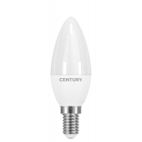Lampadina Onda Candela LED 6W E14 4000K