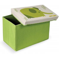 Contenitore pouf Ottoman elefante 49x31x31 Domoliving