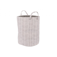 Portabiancheria Tondo Con Manici Ximba Diametro 40x50cm grigio  