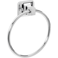 K2 portasalviette ad anello cromato