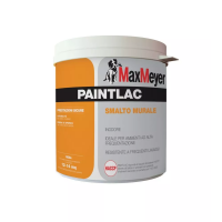 Smalto murale max meyer 'paintlac' colore bianco satinato flacone da 10 lt  