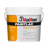  Smalto murale max meyer 'paintlac' colore bianco satinato flacone da 5 lt  