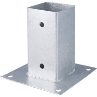 Staffe per pali fissaggio 7x7 130 cm 