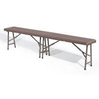 Panchina plastica phieghevole 183x28x44 Biacchi Ettore