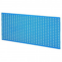 pannelli forati acciaio expo cm. 98x46 blu