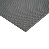 Pannello fonoassorbente Fonoassrobente bugnato nero 1x1 mt spessore 50/30 mm 