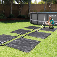 Pannello solare per piscina 120x120 cm Intex