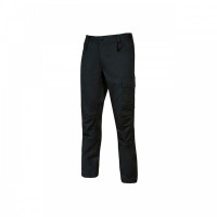 Pantalone da lavoro U-Power Bravo top Black Carbon Taglia XXL