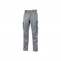 U-power Pantalone da lavoro  crazy stone grey tg.m