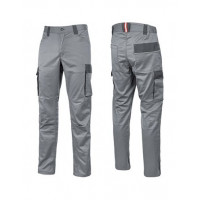 U-power pantalone  da lavoro crazy  slim fit Stone Grey tg.XL