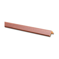 Paraspigolo Liscio in ayous 45x45x3000 mm mogano 