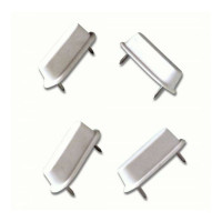 Paracolpi per sedile wc 42x15x12 mm con 2 perni 