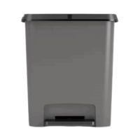 Pattumiera Compatta duo recycling curver  keter 20+20  lt antracite 38x28x43h cm 