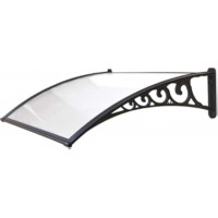 Pensilina in policarbonato compatto 100x80 cm Biacchi Ettore