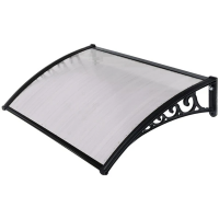 Pensilina Naxos Trasparente 821/40 Verdelook 120x80 cm 