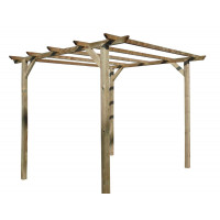 Pergola legno impregnato 3x4 Biacchi Ettore