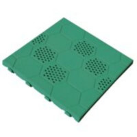 Piastrella autobloccante verde 40x40 Art Plast Spa