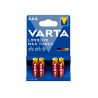 PILA ALCALINA MAX POWER  MINISTILO AAA CONFEZIONE DA 4PZ  