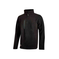 Giacca in pile U-Power Bering Black Carbon taglia S