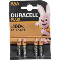 Batterie duracell plus mini stilo mn2400 Confezione da 4  