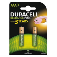 Pile Duracell ricaricabili Mini Stilo 750 Mah Lampa