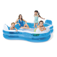 Piscina Family 4 sedili 229x229 cm Intex