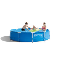 Piscina Frame rotonda con pompa filtro 305x76 cm Intex