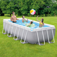 Piscina Prisma Frame rettangolare 400x200x100 cm Intex