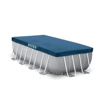 Piscina Prisma Metal Frame 488x244x107 cm Intex