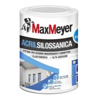 Maxmeyer pittura acrilsilossanica bianco flacone da  750 ml 