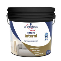 PITTURA PER INTERNI  BIANCO FLACONE DA 4 LT 