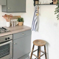 DC Fix Pellicola Adesiva Opaca Grigia - 45 cm di Larghezza per Rivestimento Cucine e Porte