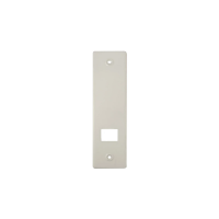 Placca avvolgitore tapparelle alluminio verniciato interasse bianco fori 165 mm