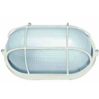 PLAFONIERA BLINKY OVALE BIANCA 60WATT