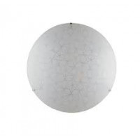 Plafoniera Esagram Bianca 3XE27 40cm