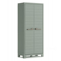  ARMADIO PLANET OUTDOOR MULTISPACE 80X44X182CM IMPERMEABILE GRIGIO/VERDE  