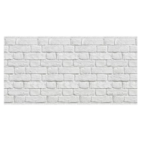 Lastra polipropilene alveolare effetto muro 500x1000x3 mm