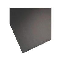Lastra alveolare plastonda nero 500 mm x 500 mm x 2,5 mm