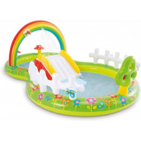 Piscina per bambini Playcenter Garden cm 290x180x104 Unitex