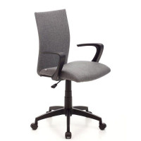 POLTRONA DA UFFICIO MILANO GRIGIA 58X58X99CM