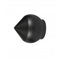 Pomolo bulbo nero D. 20-pezzi 2 Errebi