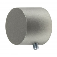 Pomolo tappo in ferro nichel nuvole d.20 mm 
