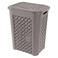 PORTABIANCHERIA ARIANNA TALPA GRIGIO 50LT